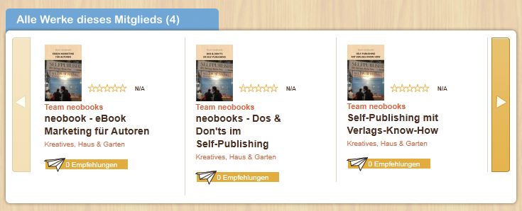 Werke neobooks